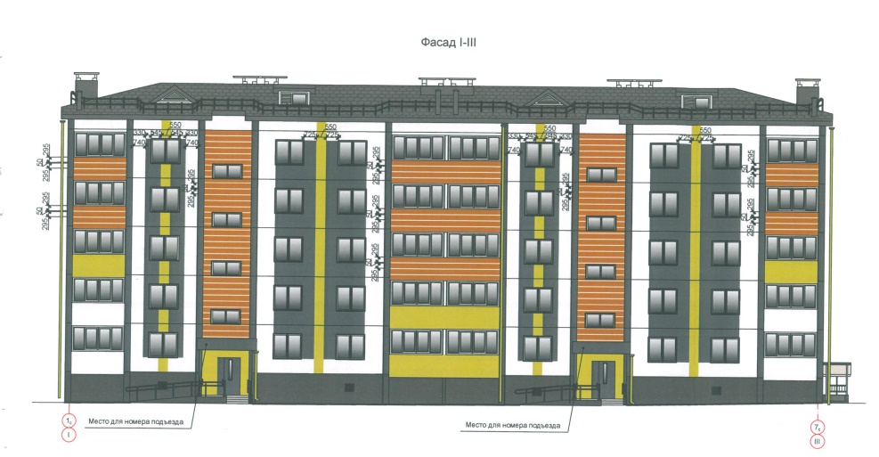 Фасад 1 входы