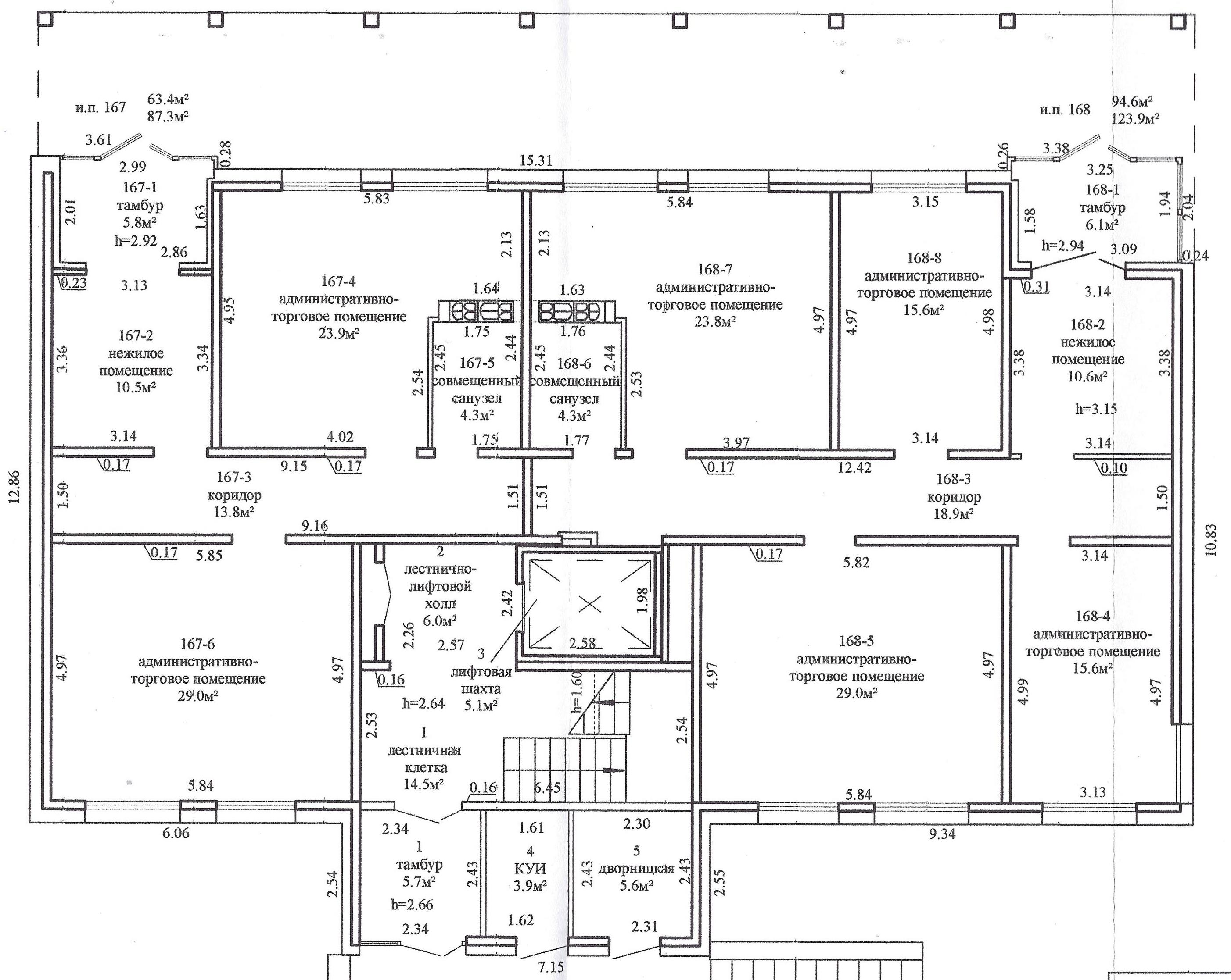 4 подъезд встроенное помещение